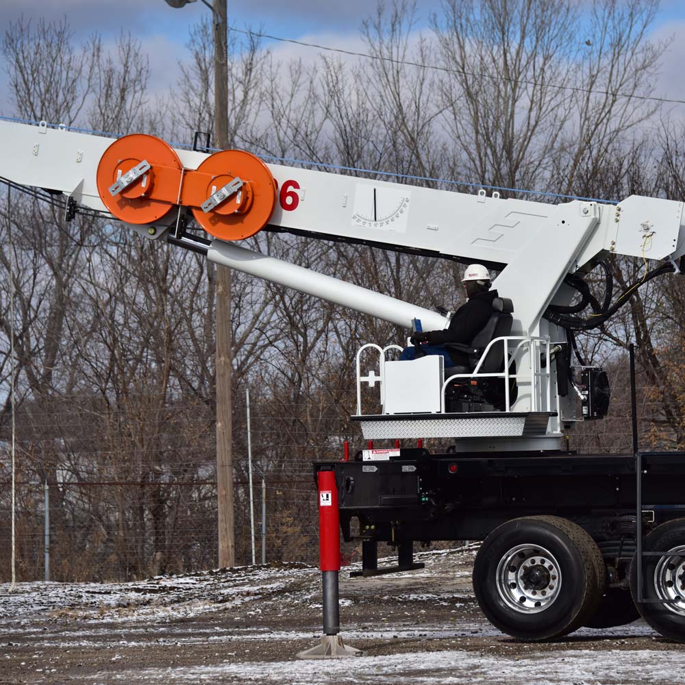 d 105 truck from back