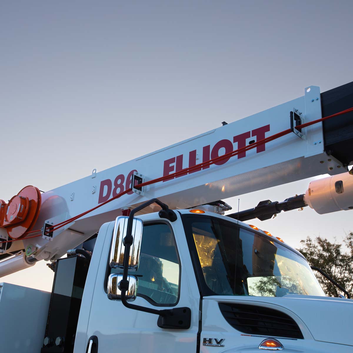 d 105 truck from back