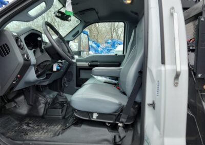 Pre-owned M87 HiReach aerial work platform interior