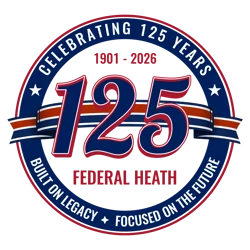 125 Year Anniversary Design Logo - federal Heath